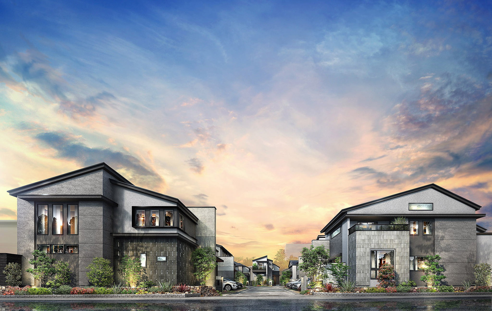 外観 | 広告用建築CG/戸建住宅