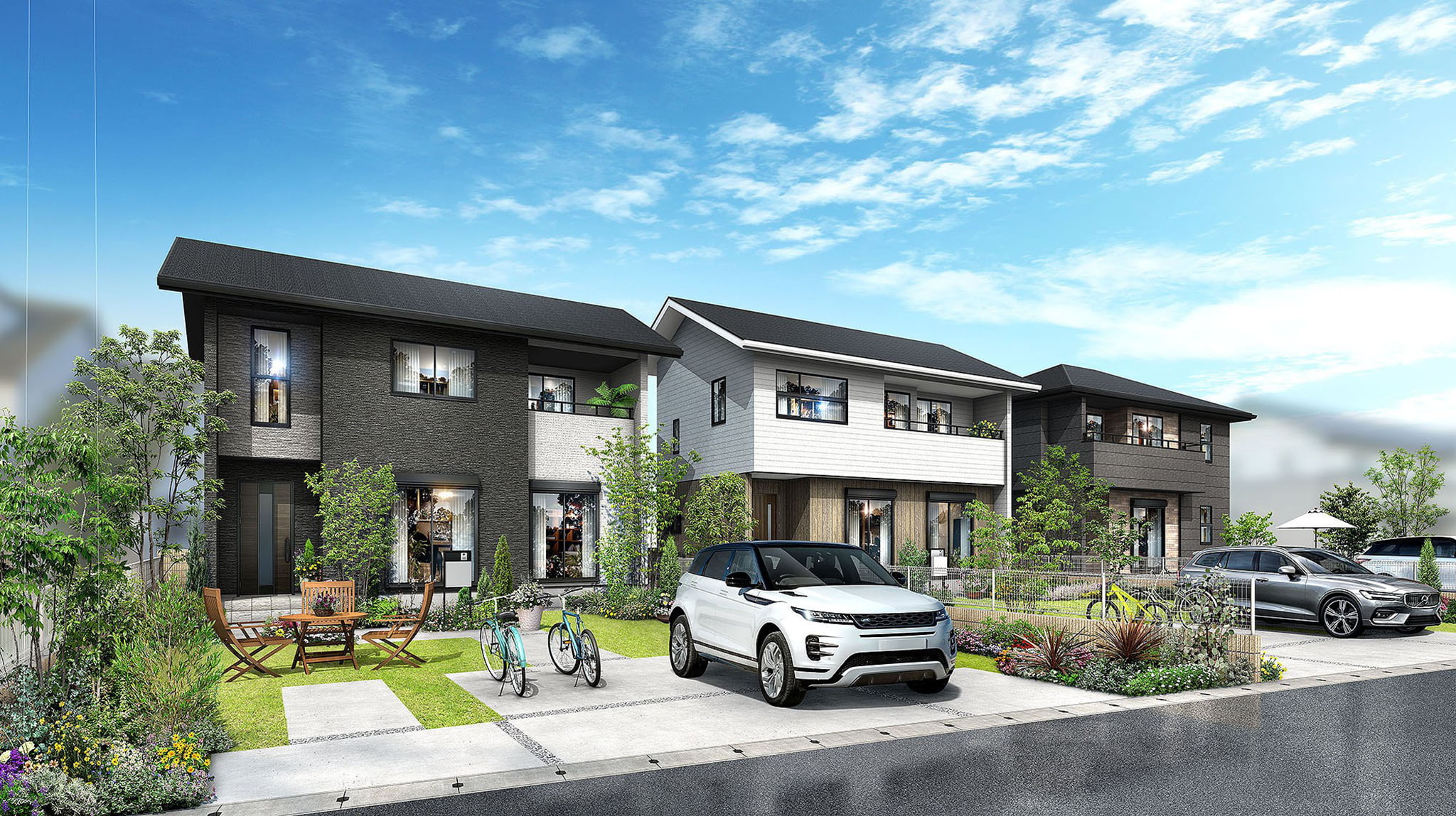 外観 | 広告用建築CG/戸建住宅