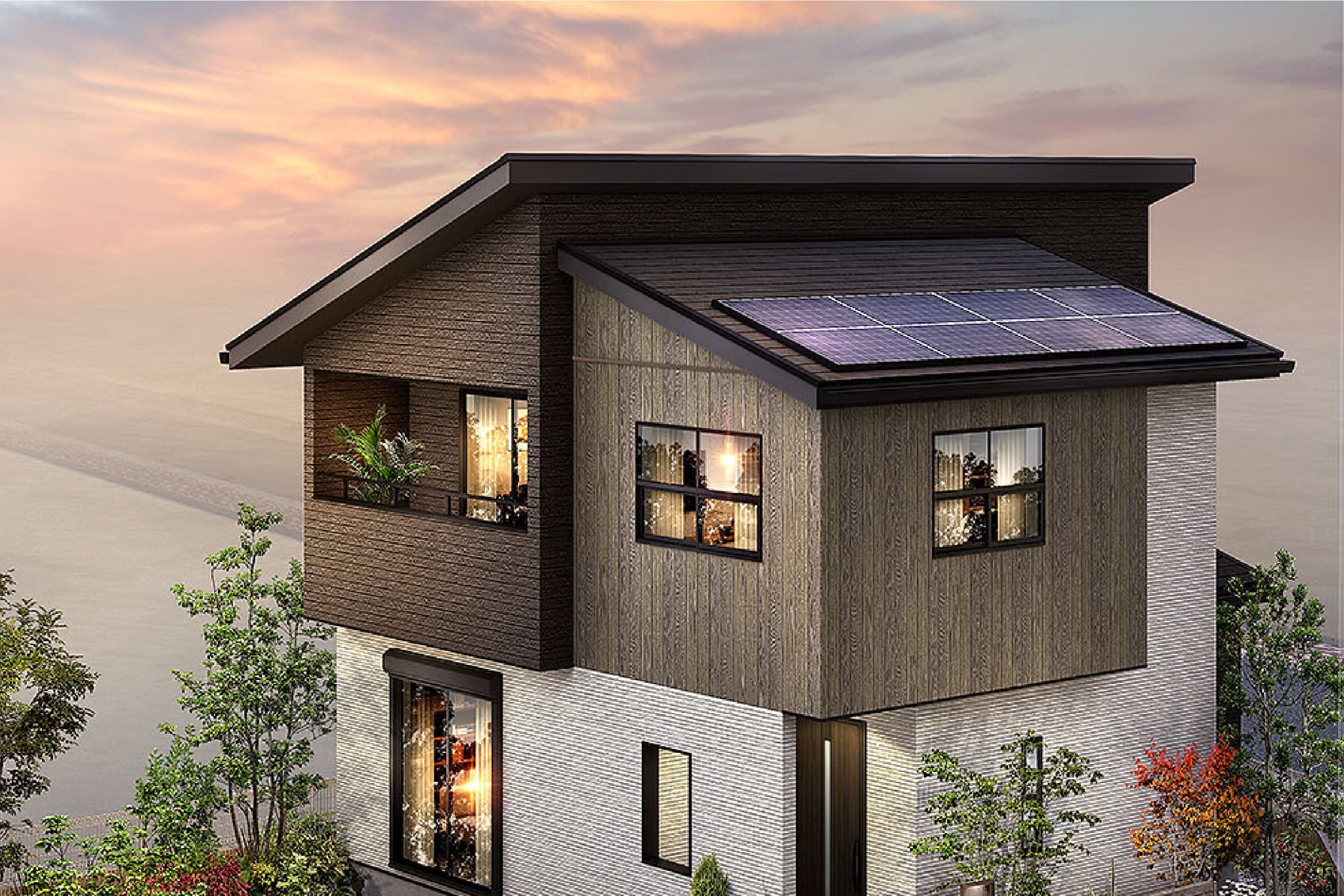 外観 | 広告用建築CG/戸建住宅