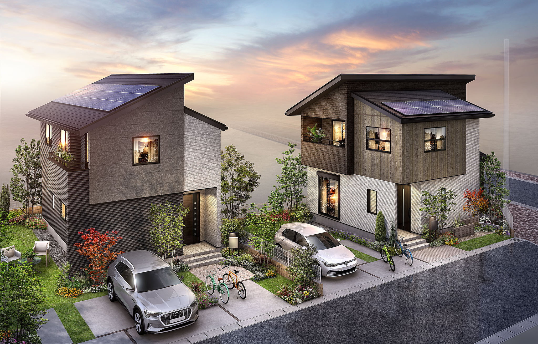 外観 | 広告用建築CG/戸建住宅